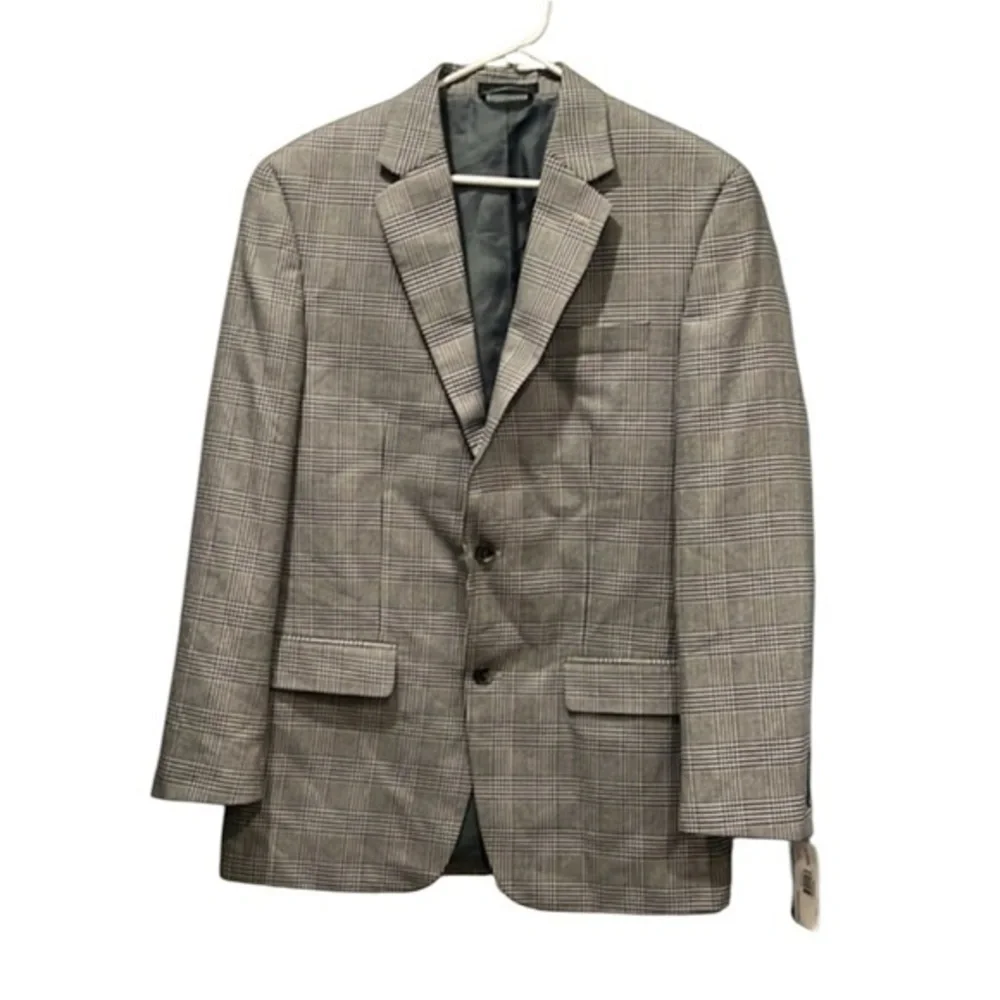 Andrew Fezza Signature collection Macy’s mens store Blazer Jacket NWT Size 40L